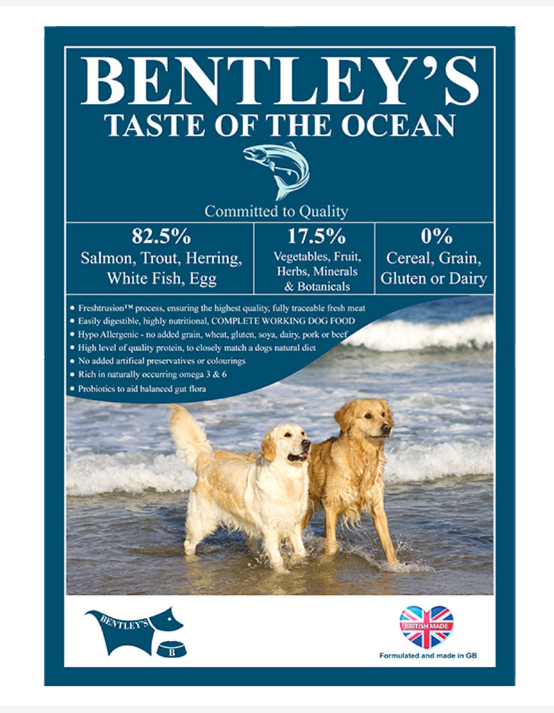 Bentleys Taste of the Ocean Complete food .