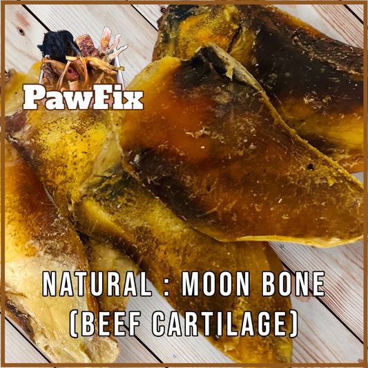 Natural : Moon Bone - Beef cartilage