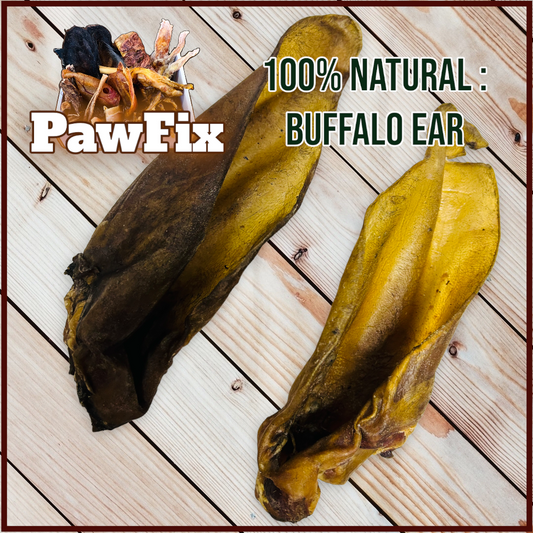 100% Natural Buffalo Ears