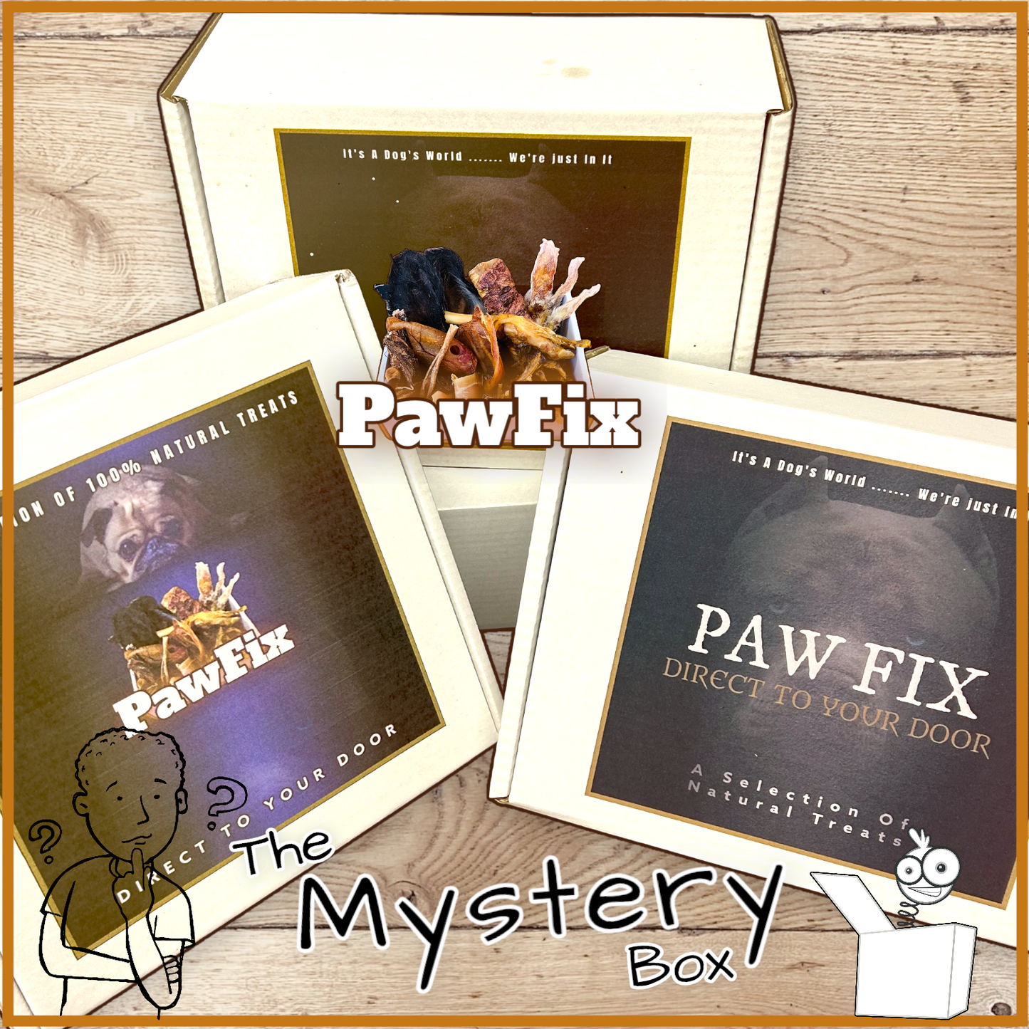 "THE MYSTERY ONE" NATURAL TREAT BOX