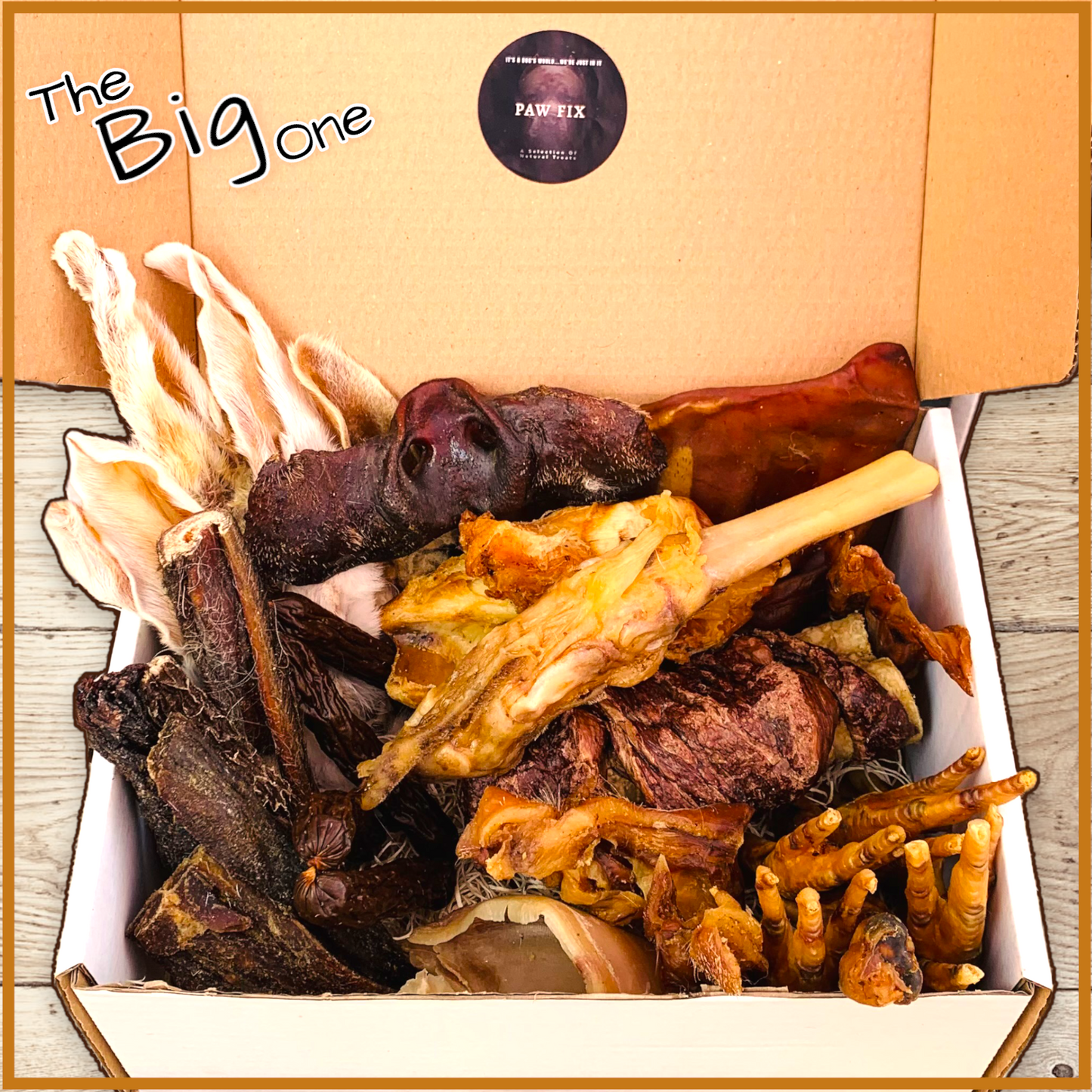 "THE BIG ONE" - NATURAL TREAT BOX