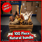 100 Piece Natural Bundle