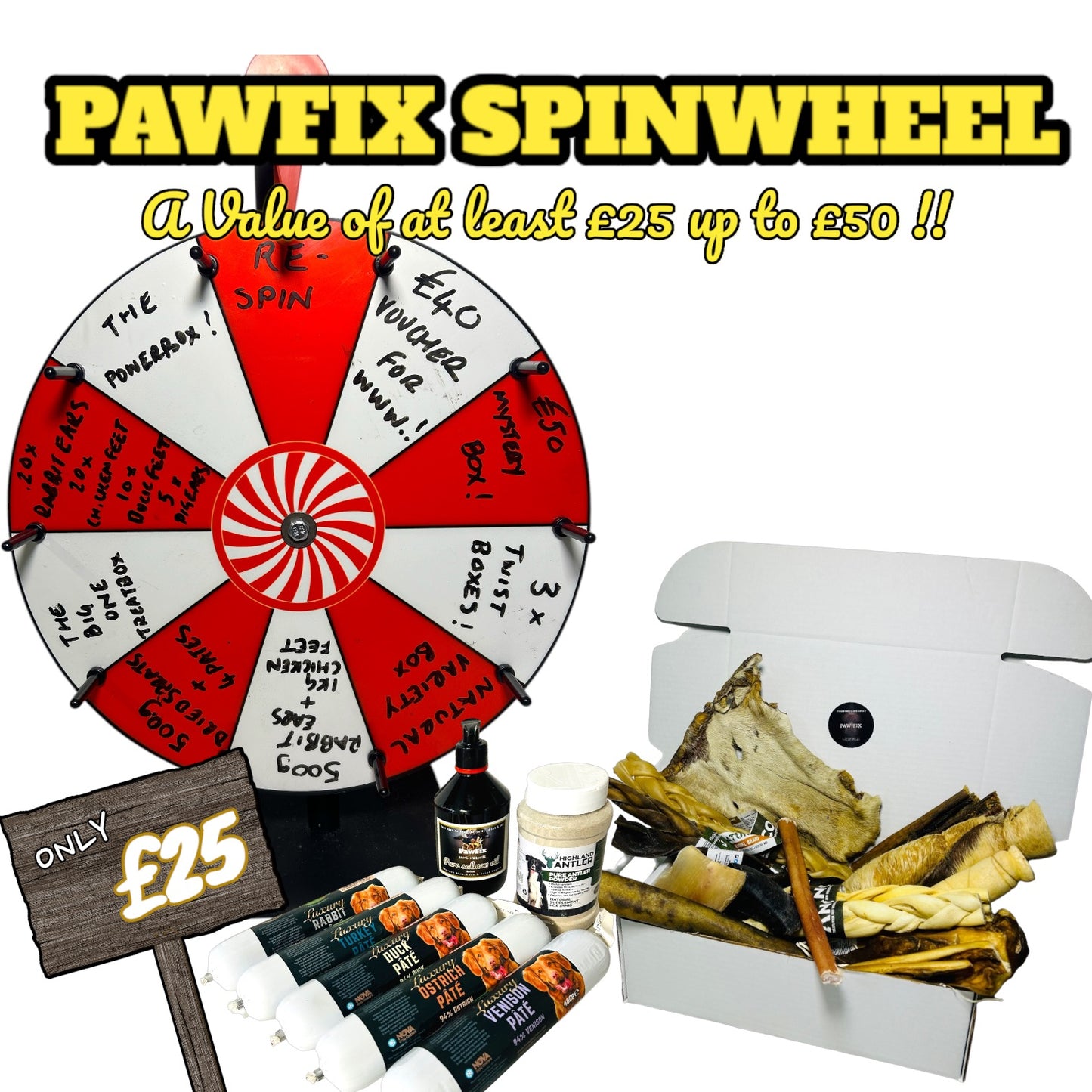 PawFix Natural Mystery SpinWheel | LIVE EVENT 🔴