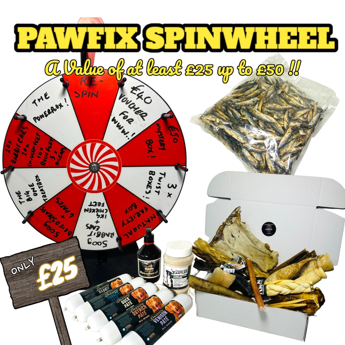 PawFix Natural Mystery SpinWheel | LIVE EVENT 🔴