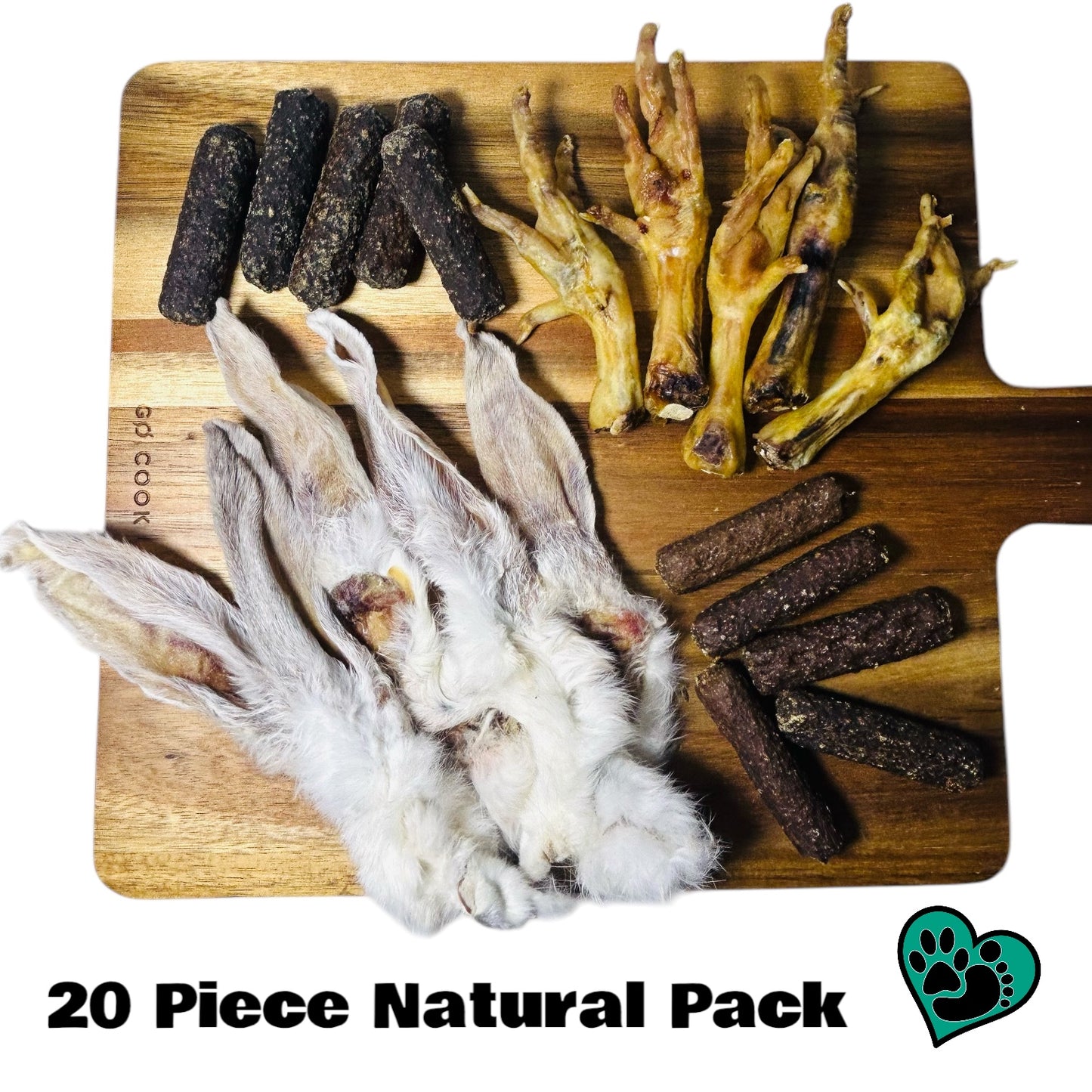 20 Piece Natural Pack for Dogs 12 weeks +