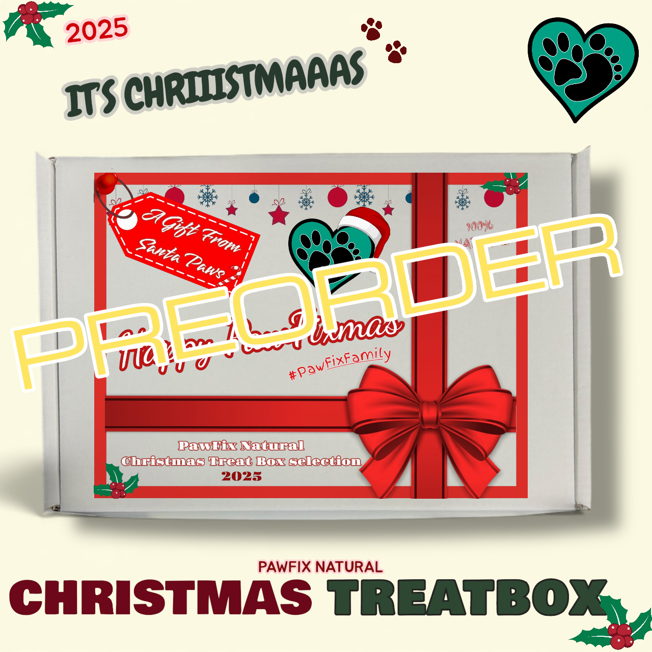 PawFix Christmas Selection - Treat boxes, Advent Calendar, Stocking Fillers