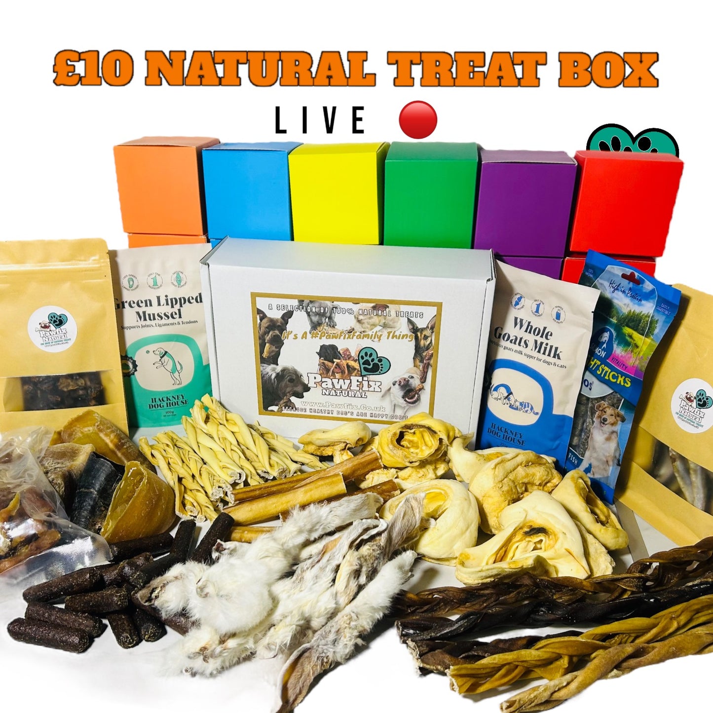 PawFix Stick Or Twist £10 Mystery Box - *Live Event*