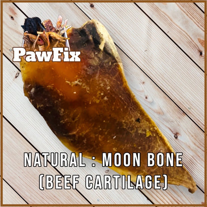 Natural : Moon Bone - Beef cartilage